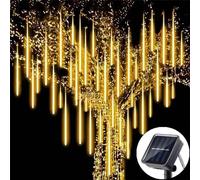 Luce solare a led per esterni, pioggia di meteoriti, luci a pioggia,Decorazioni