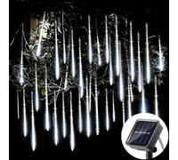 Luce solare a led per esterni, pioggia di meteoriti, luci a pioggia,Decorazioni