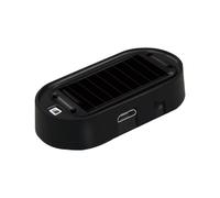 Luce Solare Antifurto, Luce Di Allarme Per Auto, Luce Del Sensore Simulato, Installazione Senza Traforo Di Ricarica USB, LED Di Lampeggiamento Antifurto Intelligente, 5*2*1,3 Cm Per La Sicurezza Di Pa