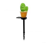 Luce solare da giardino, lampada impermeabile a LED per esterni, accensione e spegnimento automatico, decorazione calda per cortile, patio, villa, paletto per piante in PVC, 29 cm