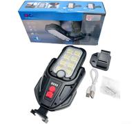 Luce solare da parete con sensore di movimento per esterni, illuminazione di sicurezza a LED impermeabile IP65, ricarica rapida di tipo C, testa regolabile in 3 modalità per vialetto da giardino (DC