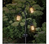 Luce solare decorativa - LUMISKY - BERRY SPIKE - H74 cm - LED bianco caldo