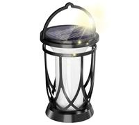 Luce solare della fiamma - Realistic Torch Illumination, Weather Resistant ABS Build, Energy Saving Panel Power, Auto On Off Function | Exterior Landscape Porch Deck Lawn Decorative Lantern Camping