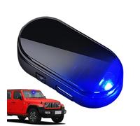 Luce solare di allarme per auto - Luce di sicurezza per auto da 3,15 pollici | Design di ricarica solare ABS, materiale resistente, lampeggiamento automatico di notte per migliorare la protezione