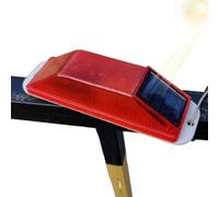 Luce solare di Warning - Luce solare | Solar Lights Outdoor | 2 Pezzi Luce di avvertimento solare Led Warning Lamp | Impermeabile Warning Lamp | Warning Safety Flashing Light Road Lights