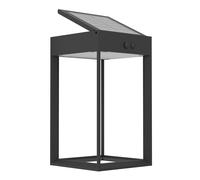 Luce Solare Esterno Contemporaneo Suzzara Policarbonato Nero E Bianco Led