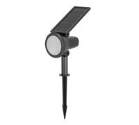 Luce Solare Esterno Moderna Sambuco Policarbonato Nero Led