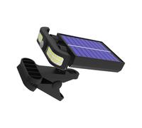 Luce solare Gutter, sensore di recinzione, 6 pacchetti, pannello solare di ricarica, ampio angolo di illuminazione, impermeabile LED lampada per giardino Lawn Driveway Poolside Porch Use