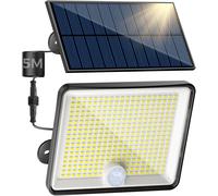 Luce Solare Led Esterno, 348LED Faretti Solari Con Sensore Di Movimento, IP65 Im