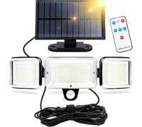 Luce Solare Led Esterno Con Sensore Di Movimento, Lampada Solare Esterno, Farett