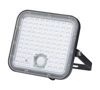 Luce Solare LED Sensore Nero OSRAM 4000K Dimmerabile IP65 20cm Spot Terrazza