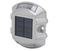 Luce Solare per Prigionieri Stradali, Rilevamento Sensibile Al Risparmio Energetico Indicatore di Percorso a LED Solare Alta visibilità Lega di Alluminio IP68 Impermeabile per