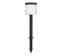 Luce Solare Picchetto Esterno Moderna Pantete Policarbonato Nero E Bianco Led