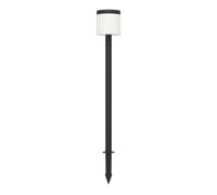Luce Solare Picchetto Esterno Moderna Pantete Policarbonato Nero Led