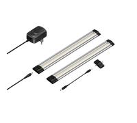 Luce sottopensile a LED SIRIS flat 30cm ciascuna 368lm bianco caldo set di 2 [EEK: F]