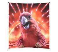 Luce Spaziale Ornitorinco Tenda da Spiaggia Facile da Montare,Parasole per Campeggio con Sacchi di Sabbia,Palette e Picchetti Ideale per Picnic