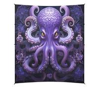 Luce Spaziale Polpo Tenda da Spiaggia Facile da Montare,Parasole per Campeggio con Sacchi di Sabbia,Palette e Picchetti Ideale per Picnic