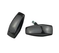 Luce specchietto laterale Per KIA Per Rio 2005 2006 2007 2008 2009 2010 2011 UNA Coppia Dinamica Lampeggiante Indicatore Laterale Indicatori Direzione Accessori Auto(Dynamic Smoked Black)