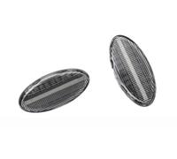 Luce specchietto laterale Per Mazda 2 3 5 6 GG GY Per MPS Per BT-50 Per MPV Dinamiche Styling Indicatore Laterale Ripetitore Segnale Svolta Lampeggiante(Dynamic Crystal)