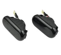 Luce specchietto laterale Per Nissan Per Cube Z11 Per Tiida C11 Per Note E11 NE11 Per Micra K12 Per NP300 Car Styling Indicatore Laterale Disabilita Segnale(Dynamic Smoked)