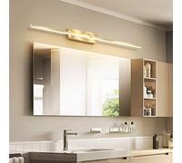 Luce specchio bagno, Luci specchio LED, Lampada parete 6000K, Lampada specchio bagno in alluminio+acrilico, Luce il trucco, Nessuno sfarfallio, Illuminazione frontale/a parete specchio montaggio s