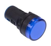 Luce Spia Pilot LED Blu 22mm 12V