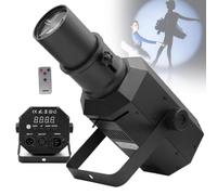Luce spot da palco da 50 W, DMX512 e apertura regolabile, for matrimoni | Faretti da palco Luce for imaging, controllo manuale, luce Pinspot, for spettacoli teatrali di matrimoni(Warm)
