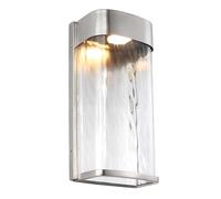 Luce Stanza da Bagno Lampada Parete LED IP44 Acciaio Alluminio Chiaro Pavimento