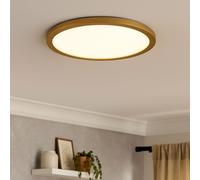 Luce Stanza da Bagno Plafoniera Luci Soggiorno Ottone Bianco IP44 LED Posteriore [EEK: Inaditato]
