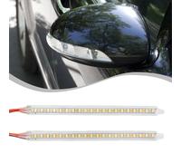 Luce Streamer Gialla LED Flusso Segnale Giro Giro per Specchio Specchietto Auto