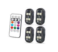 Luce Stroboscopica a LED Con Telecomando luce Anticollisione per moto bici drone