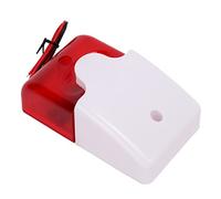 Luce Stroboscopica Rossa Allarme, Sonoro e Luminoso Dispositivo di di Sicurezza Resistente Sirena Lampeggiante per Cantiere Ospedale Scolastico (Non Volume Regolabil, 220V)