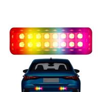 Luce Stroboscopica Solare | Illuminazione Sicura Stabile Automatica A 7 Colori | Luce Lampeggiante Strobe Automatica,Per Famiglia Amici Appassionati Camion Auto Guida Notturna