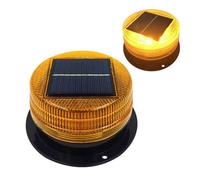 Luce stroboscopica solare, luci lampeggianti a LED, forte base magnetica impermeabile, luce stroboscopica da soffitto per costruzione, traffico, fabbrica, torre gru, navigazione barca