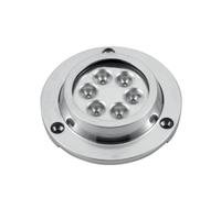 LUCE SUBACQUEA 6 LED BIANCO - 600 Lumen