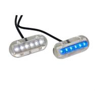 LUCE SUBACQUEA 6 LED LUCE BIANCA 12V BARCA GOMMONE YACHT VELA