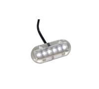 LUCE SUBACQUEA A 6 LED BIANCHI