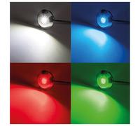 Luce subacquea a LED RGBW 12/24 V - 1 PZ Osculati - 13.273.02 - 1327302
