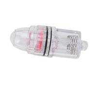 Luce Subacquea a LED Robusta Luce da Pesca Impermeabile a Caduta Profonda per la Pesca alla Traina in Mare Acqua Dolce 2 Batterie AA per la sul Ghiaccio (Rosso)