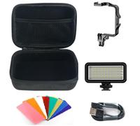 Luce subacquea della macchina fotografica subacquea Luce di riempimento per la macchina fotografica 40 M Lampada di immersione con la ricarica della batteria 2500mAh Luce esterna della foto
