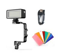 Luce subacquea della macchina fotografica subacquea Luce di riempimento per la macchina fotografica 40 M Lampada di immersione con ricarica 2500mAh Batteria Vlogging Attrezzatura di illuminazione