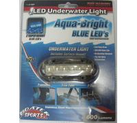 Luce Subacquea LED BLU Ad Alta Intensità 3.5x1.5 Per Barca Marina