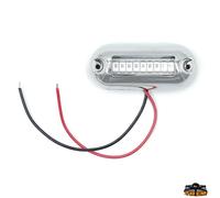 LUCE SUBACQUEA LED BLU FISSAGGIO PIANO 9LED