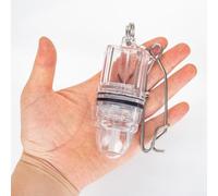 Luce Subacquea LED Intensità per Esche Artificiali Luce Subacquea | Modalità stabile e per flash, visibilità, attrae predatori, ideale per night fishing, per facile (Always on-Yellow)