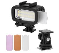 Luce Subacquea, Luce Subacquea Luce Subacquea 5500K 40m Fotografia Subacquea Luce di Riempimento Fotocamera Subacquea Impermeabile Luce Video LED per Video, Riprese Subacquee
