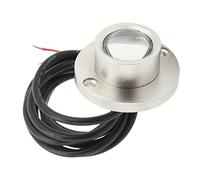 Luce Subacquea per Montaggio su Barca, Luce LED Subacquea Marina DC 12V 24V in Acciaio Inossidabile Universale Adatta per L'illuminazione della Riva Dell'acqua dello Yacht della (Blu)