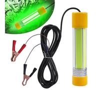 Luce subacquea super luminosa, 20 W 12 V 16000 lumen IP68 impermeabile LED sommergibile lampada per pesca notturna dock barca luce profonda goccia per crappie calamari shad gamberetti gamberi