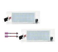 Luce Targa 2PCS Per Fiat Bravo 2007-2014 Grande Punto 2005-2009 Evo Doblo 500L Numero Licenza LED Luci Targa Lampada Luci Targa LED Targa