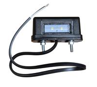 LUCE TARGA A LED PER TRATTORE RIMORCHIO FURGONE AUTO CAMPER CON CAVO