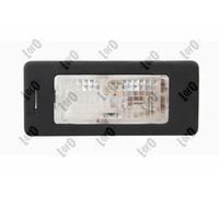 Luce targa bilaterale 053-14-900 ABAKUS per VW SKODA SEAT